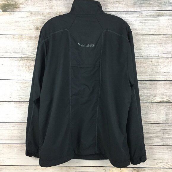 Nike Golf Dri-Fit 1/2 Zip Wind Jacket Pullover "Shift Digital" Embroidered Logo - Picture 6 of 15
